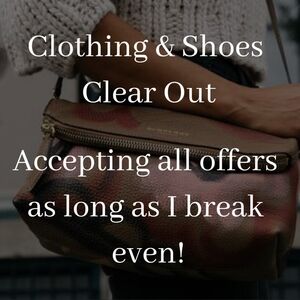 Excludes items w/"✖️"